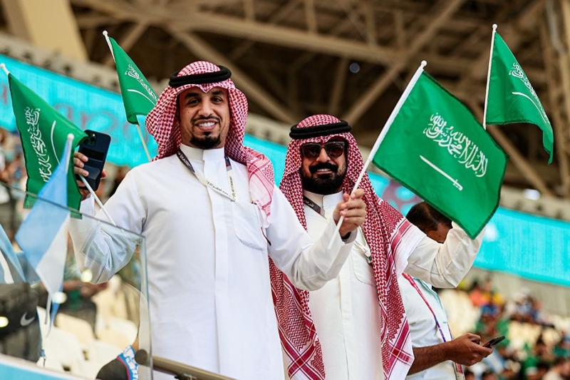 За Саудовскую Аравию болел весь Катар. Как волшебство в игре с Месси смотрелось вживую