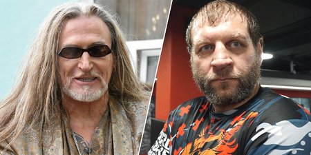 Емельяненко не гнушается лупить даже престарелых актеров. Джигурда ему в отцы годится!