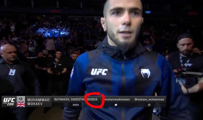 Боец UFC Мухаммад Мокаев отказался от российского происхождения