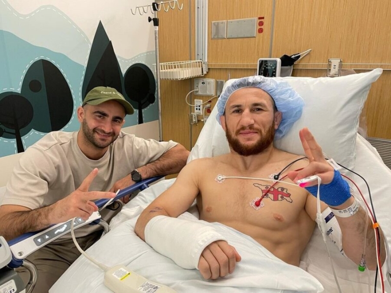 Грузинский боец лёг под нож, чтобы не драться с россиянином в UFC. Настолько боится?