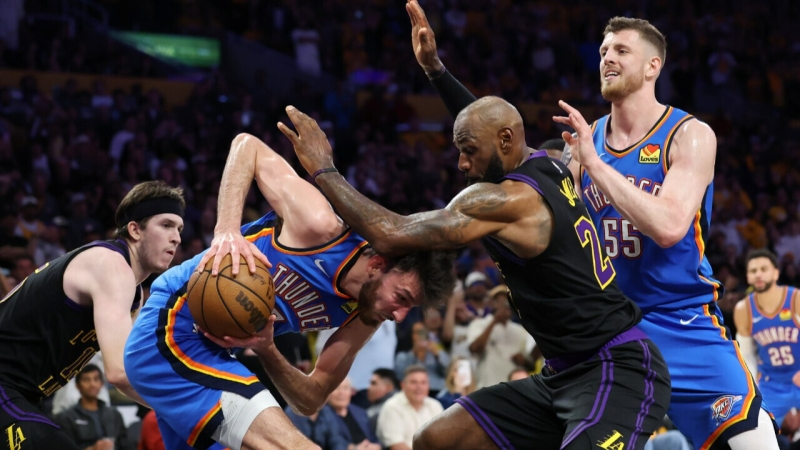 oklahomaoderzhalachetvertujupobedunadlejkersivyshlavpolufinalplejoffnba0ec6340 Новости СПОРТА свежие события спорта Футбол Хоккей Теннис ММА